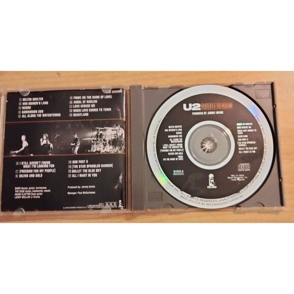 U2 Rattle And Hum CD Album - Picture 2 of 5